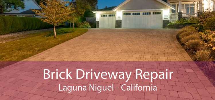 Brick Driveway Repair Laguna Niguel - California
