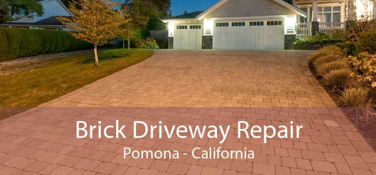 Brick Driveway Repair Pomona - California