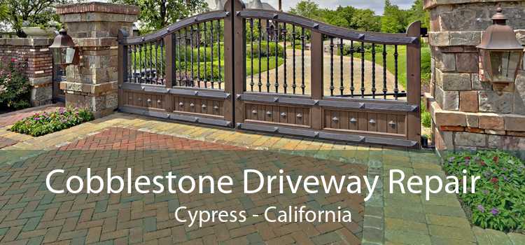 Cobblestone Driveway Repair Cypress - California